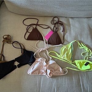 Swimsuit Bikini Top Bundle Tyler Rose, One One, SAME, Beach Candy